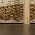 thumbnail image 4 of BoutiqueRugs Beck Bohemian Vintage Medallion Area Rug - Oriental Floral Fade Look Carpet for Living Room, Bedroom, Dining Room - Machine Washable - Sage, Peach, Cream - 9'2" x 11'9", 4 of 16