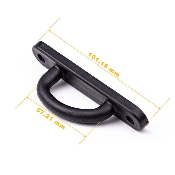 2pcs Truck Cap Rotary Latch Catch D-Striker Plates