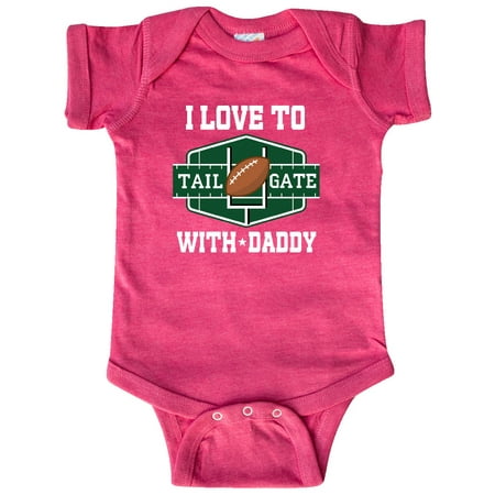 

Inktastic Football Tailgating with Daddy Gift Baby Boy or Baby Girl Bodysuit