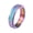 Multi-color, variant on Guodhu Stainless Steel Fidget Ring for Women Men Anxiety Spinner Ring Simple Rainbow Ring Stress Relief
