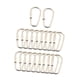 thumbnail image 2 of 20 hebillas de aro para llavero, hebillas de tornillo, suministros para colgar colgantes, resistentes, versátiles, para bricolaje, mosquetón de enlace, 2 of 8