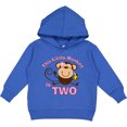 thumbnail image 2 of Inktastic Little Monkey Girl 2nd Birthday Toddler Hoodie, 2 of 4