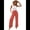 Coral red, variant on Women'S Wide Leg Lounge Pants White S