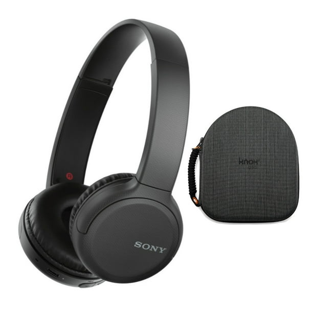 Sony Wh Ch510 Wireless On Ear Headphones Black With Hardshell Case Bundle Walmart Com Walmart Com
