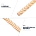 thumbnail image 4 of 2pcs Percussion Sticks Wood Color Rhythm Music Lummi Sticks for Kids Instruments, 4 of 8