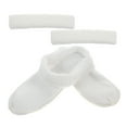 thumbnail image 1 of SEWCHICS Round Toilet Seat Soft Close Plush Shoe Liners Warmth For Indoor Use 1 Set, 1 of 8