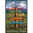 thumbnail image 4 of Estes Park, Colorado, Destinations Sign #2 (1000 Piece Puzzle, Size 19x27, Challenging Jigsaw Puzzle for Adults and Family, Made in USA), 4 of 4