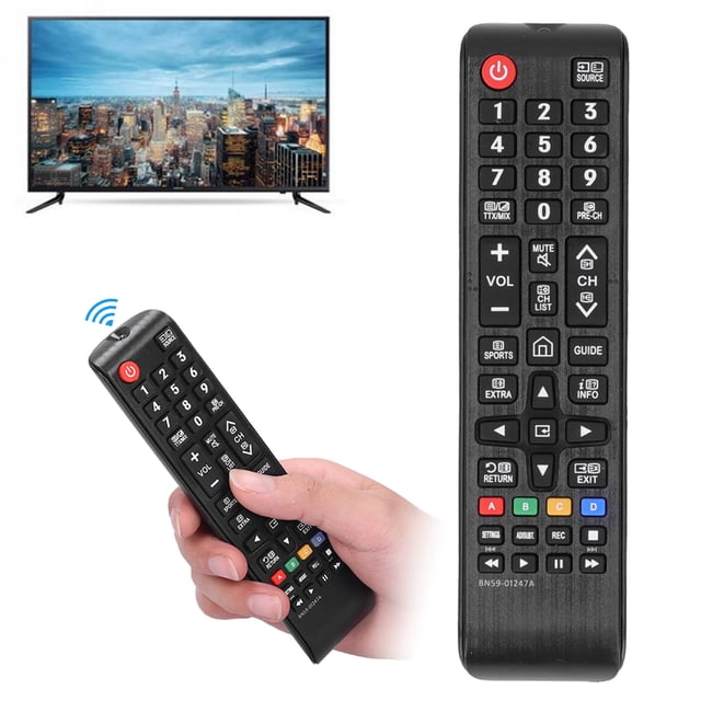Mando A Distancia Para TV, Controlador De TV De Repuesto Negro Para UE55KU6500U UA78KS9500W