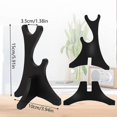 thumbnail image 2 of Sword Holder 2 Pcs Acrylic Samurai Swords Black Storage Rack Shelf, 2 of 5