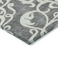 thumbnail image 4 of Addison Rugs Chantille Indoor/Outdoor Transitional Damask Gray Washable Rectangle Rug, 2'6" x 3'10", 4 of 6