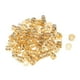 thumbnail image 2 of 100 cuentas sueltas de 9 mm para rastas, pinzas de metal para rastas, accesorios para el cabello 100 piezas de oro, 2 of 7