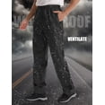 thumbnail image 7 of iCreek Men's Rain Pants Waterproof Rain Over Pants Hiking Pants Zipper Pockets Windproof Lightweight Outdoor for Golf, Fishing, 7 of 7
