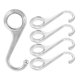 thumbnail image 1 of 5 ganchos de metal para colgar llaves, toalleros de baño y cocina., 1 of 7