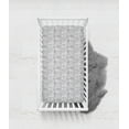 thumbnail image 3 of Bacati - Clouds in the City White/Grey Cityscape Crib/Toddler Fitted Sheets, 3 of 5