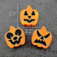 thumbnail image 4 of Moldes de silicona para Halloween LzGUNGY 2 piezas para dulces chocolate jabón forma de calabaza, 4 of 5
