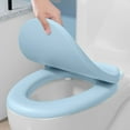 thumbnail image 5 of vankin Round Plastic Toilet Seat with Soft Close, Quick Release and Easy Clean Design for Quiet and Comfortable Use Clearance, 5 of 10