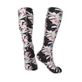 thumbnail image 5 of Lsque Orchids Flowers Printed Crew Socks Men's Women's LightWeight Thin Casual Calf Socks ,Knee High Socks,Cotton Socks, 5 of 9