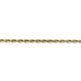 thumbnail image 3 of 10k Yellow Gold 2.75mm Extra Light Rope Chain Necklace Pendant Charm, 3 of 9