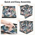 thumbnail image 4 of Koala Foldable Toy Box Storage Cubes Storage Basket with Handle, 10.8"x10.5"x10.6", Large Capacity, 4 of 6