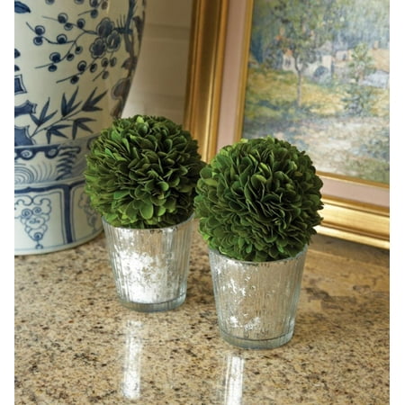 Nara 4 Light - PG BALL IN MERCURY GLASS FINISH SM, 4x4x6 Inches, The size is: 4''x4''x6'' By Napa from USA