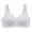 Grey, variant on Sports Bras for Women Comfortable Wireless Seamless Full Coverage Adjustable Strap Yoga Sleep Plus Size Bra
