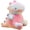Colorful, variant on NCQ Cute Dinosaur Plush Toys, Fat Dinosaur Stuffed Animals Dolls, Soft Plush Dino Plushie, Birthday Gifts for Kids Girls Boys Pink 12 inch