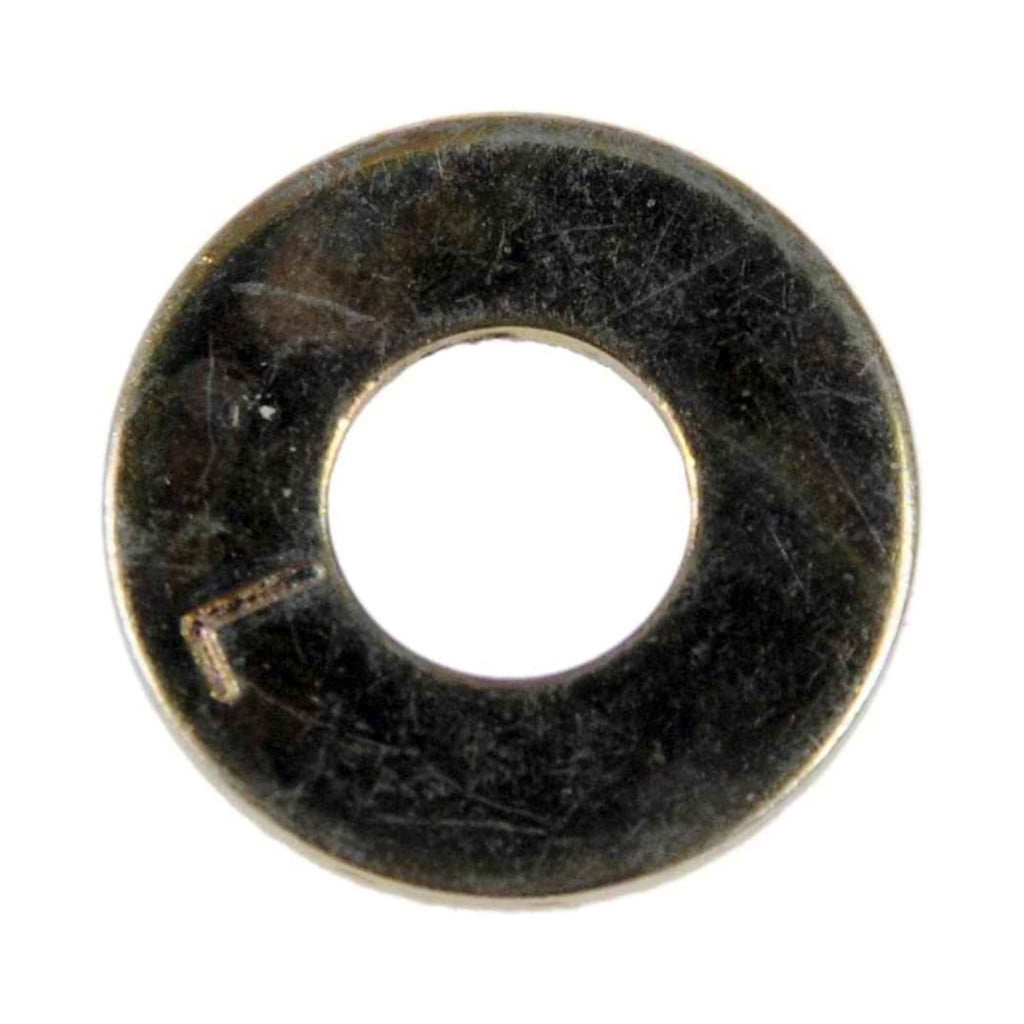 KarParts360 Washers | Steel | Yellow | Flat | 3/16-m4/5 Callout Size | 3/16 Inches Inside Diameter