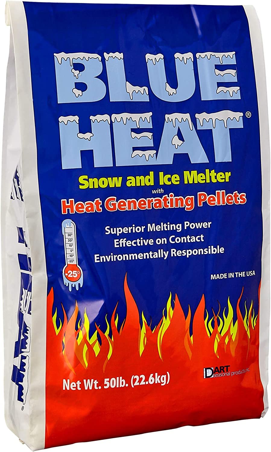 Blue Heat BH20 Snow & Ice Melter with Heat Generating Pellets 20