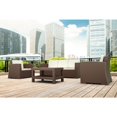 thumbnail image 4 of Rectangle Patio Coffee Table, Brown, 4 of 4