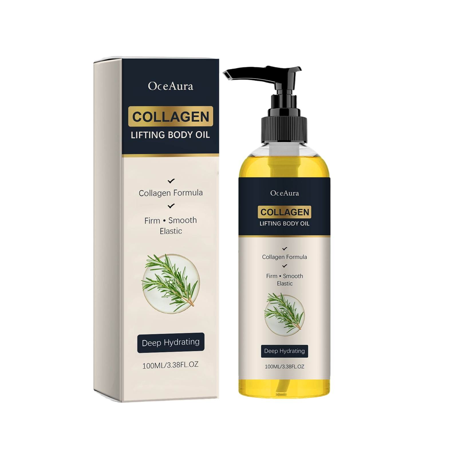 Nourishing Collagen Body Oil, Lightweight Hydrating Care for Supple Looking Skin