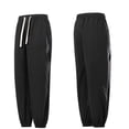 thumbnail image 5 of Mens Athletic Joggers with Pockets and Elastic Waist Lightweight Golf Pants Men Wrinkle Free Flat Front Stretch Relaxed Fit Tapered Work Travel Pants Big and Tall Size M-4XL Black, 5 of 6