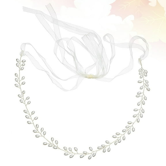 Raindrops Bridal Waistband in and Ribbon for Weddings and Parties