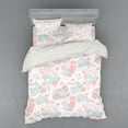 thumbnail image 2 of Ambesonne Cartoon Bedding Set 3 Pcs, Bats, Twin XL, Pale Pink Pale Blue, 2 of 3