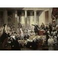 thumbnail image 2 of Court, Joseph Desire 24x19 Black Ornate Wood Framed with Double Matting Museum Art Print Titled - Mirabeau Devant Dreux-Brezemirabeau In Front of Dreux-Breze, 2 of 4