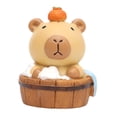 thumbnail image 1 of Mini figura de capibara decoración de mesa colección de estatuas de resina figura de capibara Estilo C, 1 of 7