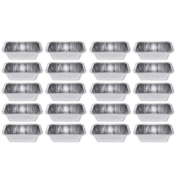 SPRING 20-Pack Aluminum Grill Drip Pans - Convenient Grease Collector