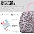 thumbnail image 3 of Reusable Paisley Lnsulated Lunch Bag for Women & Men-Leakproof Water-Resistant Cooler Tote,Large Capacity(10.6x8.7x6.3in)for Work,Office,Travel,Picnic,Beach., 3 of 7