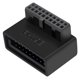 thumbnail image 4 of conectores USB 3.0 internos PH19B, conector USB 3.0 de 19/20 pines, adaptador de 90 grados para placa base de computadora., 4 of 8