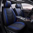 thumbnail image 1 of Fundas de Asiento OASIS AUTO OS 003 Cuero Sintetico Juego Completo Ajuste Universal para Auto SUV y Camioneta, 1 of 5