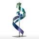 thumbnail image 4 of Ornamento abstracto Escultura de hierro Arte Decoración del hogar Escultura de metal moder Abanopi escultura de hierro, 4 of 6