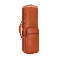 thumbnail image 4 of Estuche para violín Mochila para violín Accesorios impermeables Carcasa dura de cuero PU musical naranja, 4 of 9
