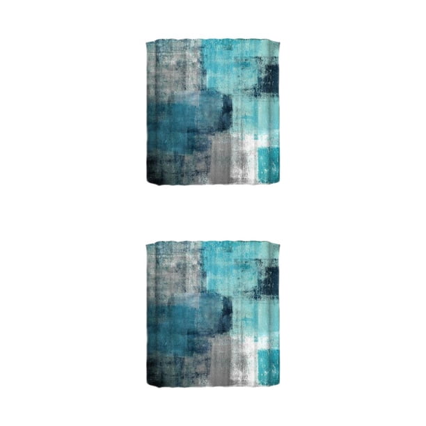 Juego de Cortinas de ducha Wosthever Higiénicas Revestimiento Impermeable de decoración de baño 180X200cm