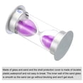 thumbnail image 3 of Uxcell 30 Minute Sand Timer, Sandy Clock, Count Down Sand Glass, Purple Sands, 3 of 5
