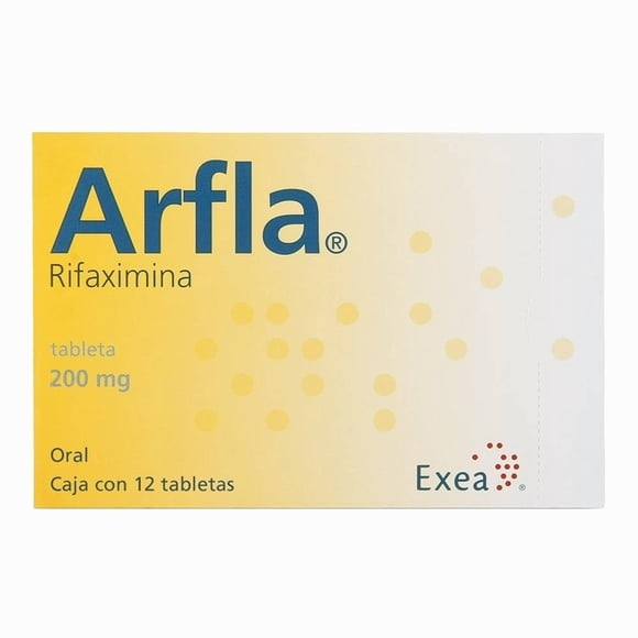 Arfla 200 mg 12 tabletas