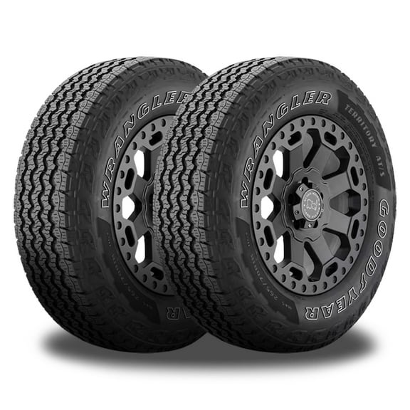 2 Goodyear Wrangler Territory AT/S OWL 255/70R17 112T All Terrain On/Off-Road 687067885 / 255/70/17 / 2557017