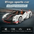 thumbnail image 6 of CaDA® Speed Series Model Car Building Set C63002W Wings Supercar (1812 Pieces) Can Be Converted into a RC Car for Kids, 6 of 12