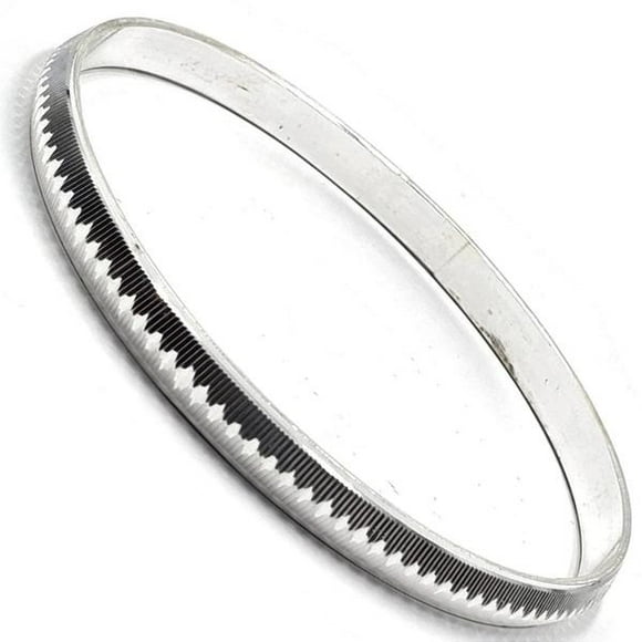 Kada Sikh Pendjabi en Argent Sterling Massif 925 #05