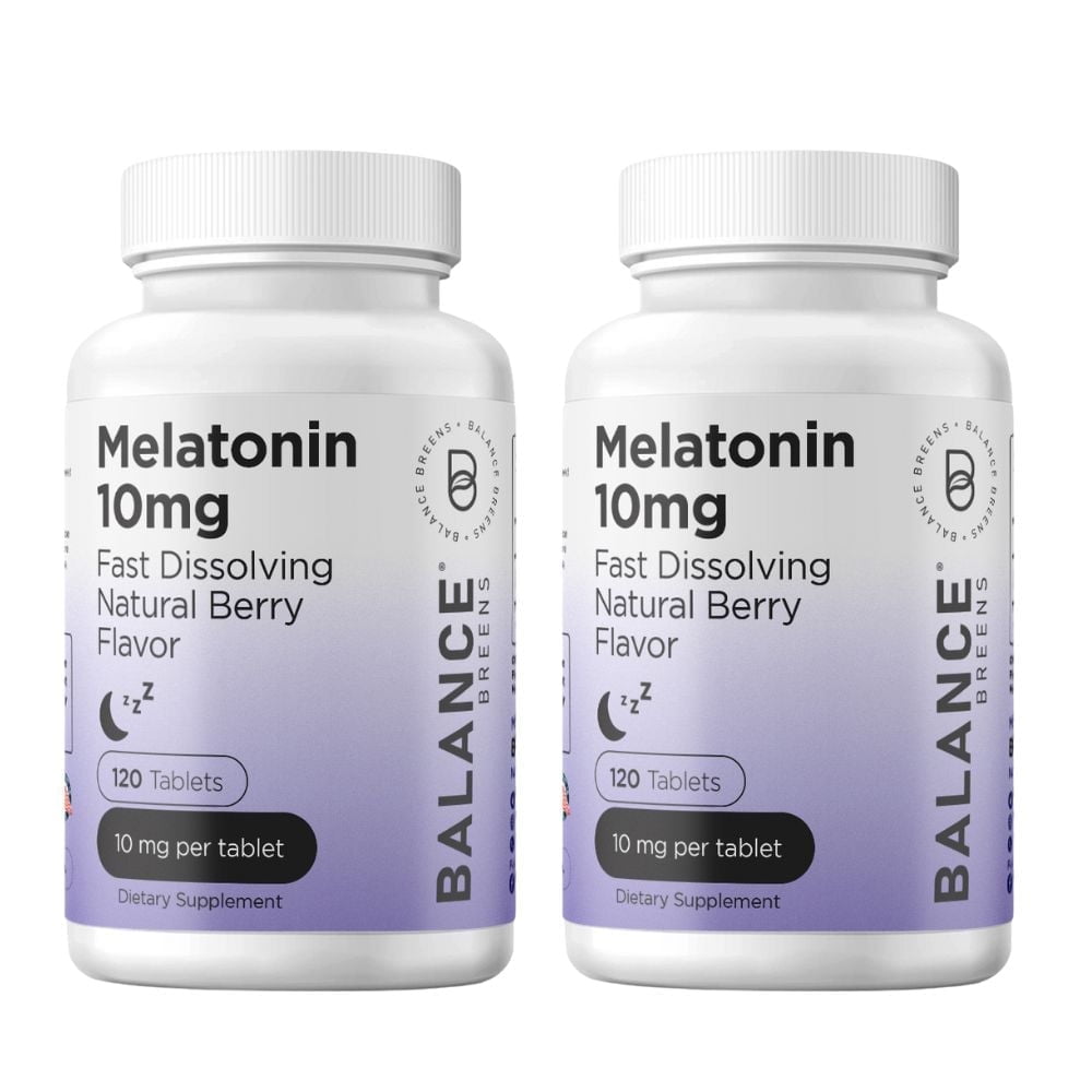 Melatonin 10mg, 100% Drug Free, Fast-Dissolve 120 Tablets - Natural Sleep Aid, Experience Serene, Restful Nights - Find Your Calm, Embrace Relaxation, Supports Sound Sleep and Tranquility