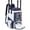Navy, variant on Softball Bag for Youth Adult, Large Leather Baseball Bat Backpack with Shoe Compartment,  Baseball Bag with Fence Hook for TBall Bat & Equipment
