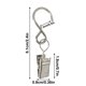 thumbnail image 3 of Metal S-hook With Clip S-shaped Curtain Shower Curtain Accessory Hook Outdoor Party Light Hook, 3 of 5